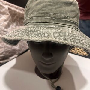 Dorfman Pacific Olive Green Bucket Hat